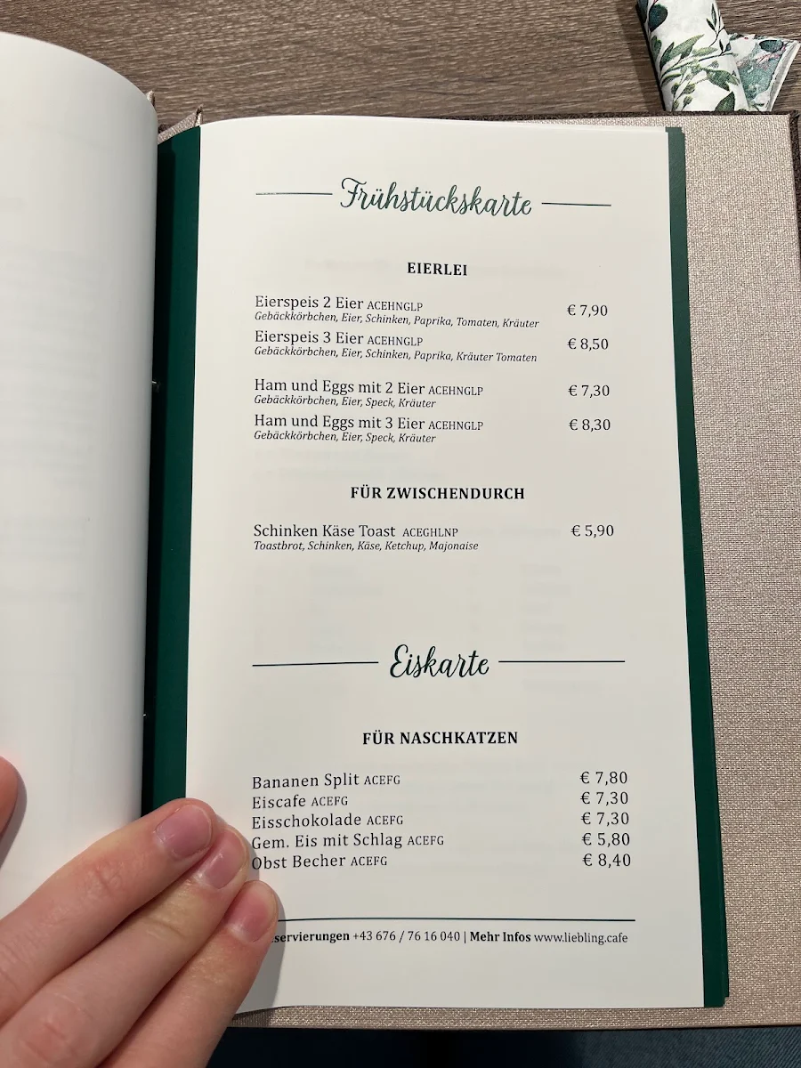 Speisekarte photo 3
