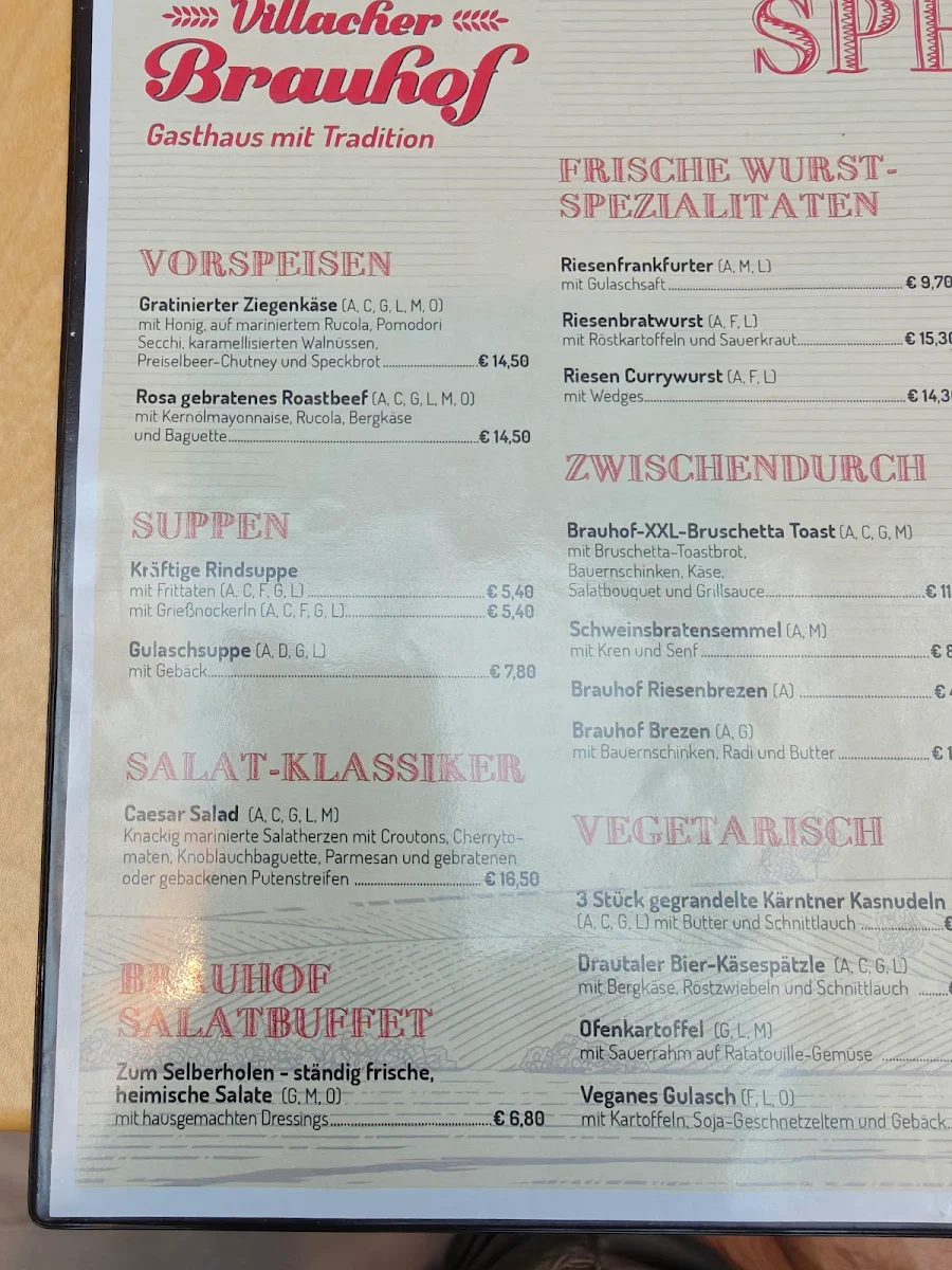Speisekarte photo 9