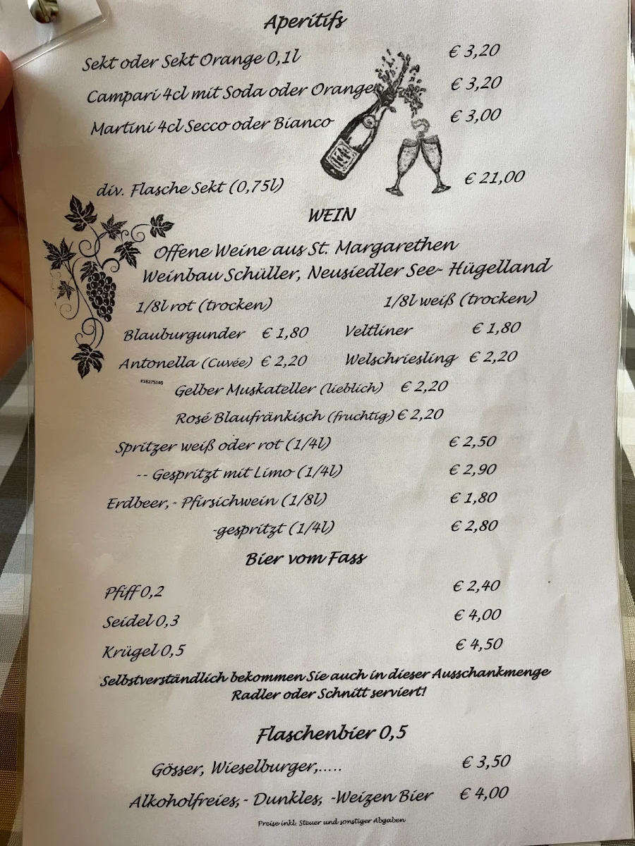 Speisekarte photo 2