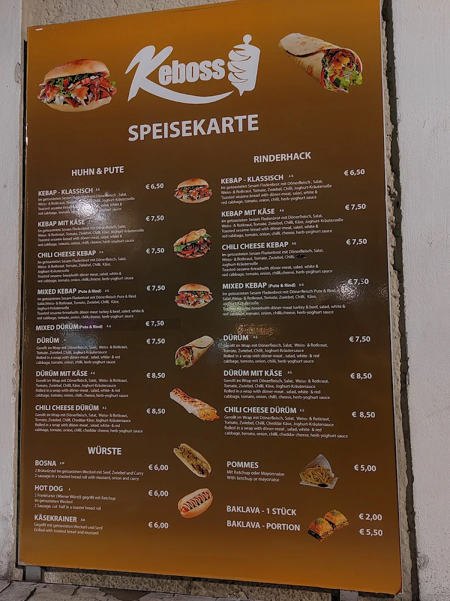 Speisekarte photo 5