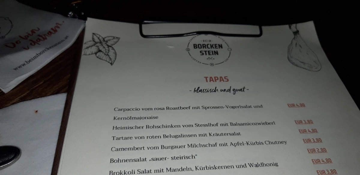 Speisekarte photo 1