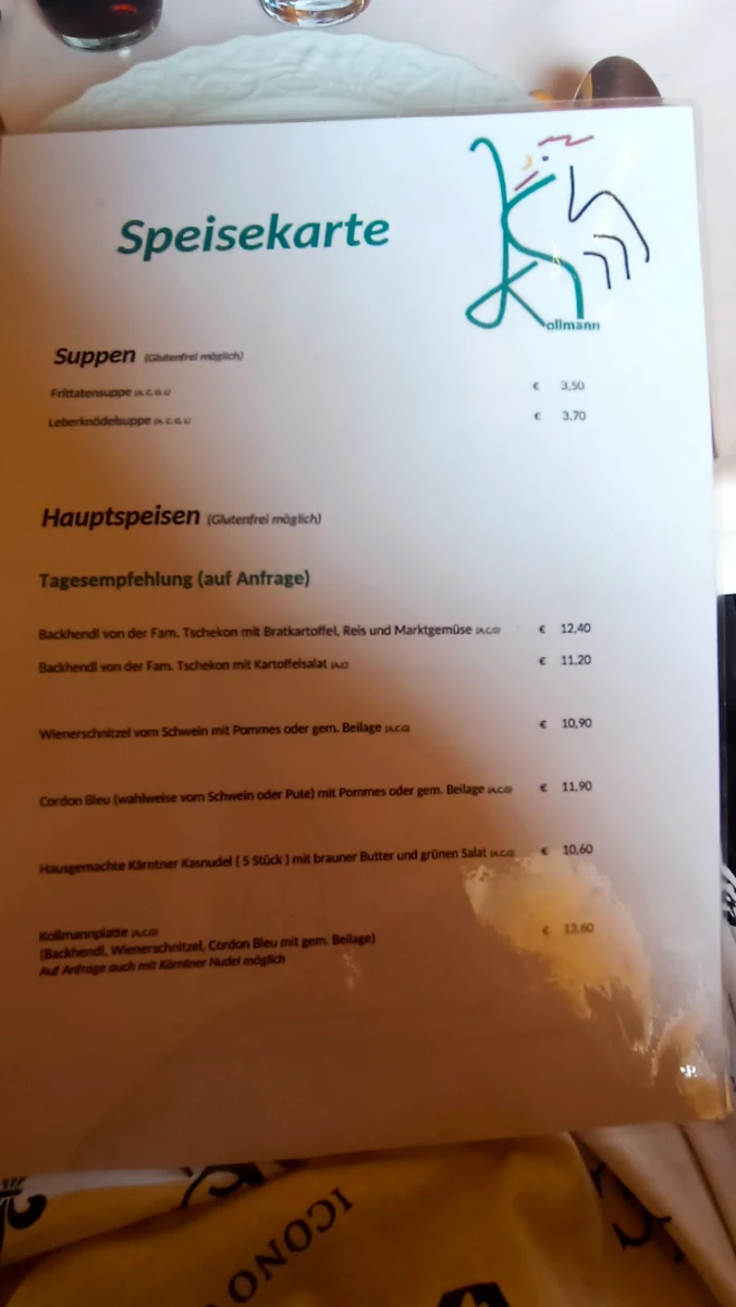 Speisekarte photo 1