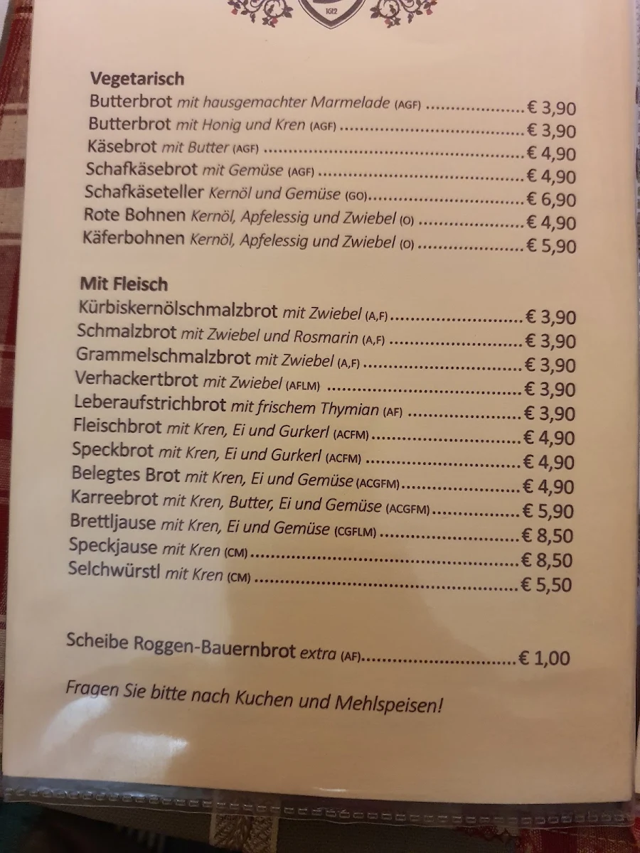 Speisekarte photo 7