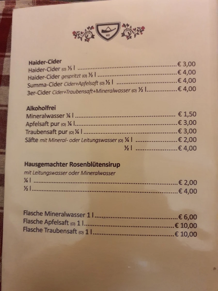 Speisekarte photo 8
