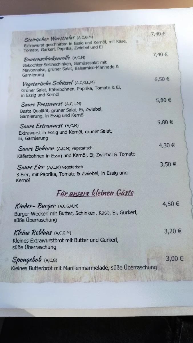 Speisekarte photo 2