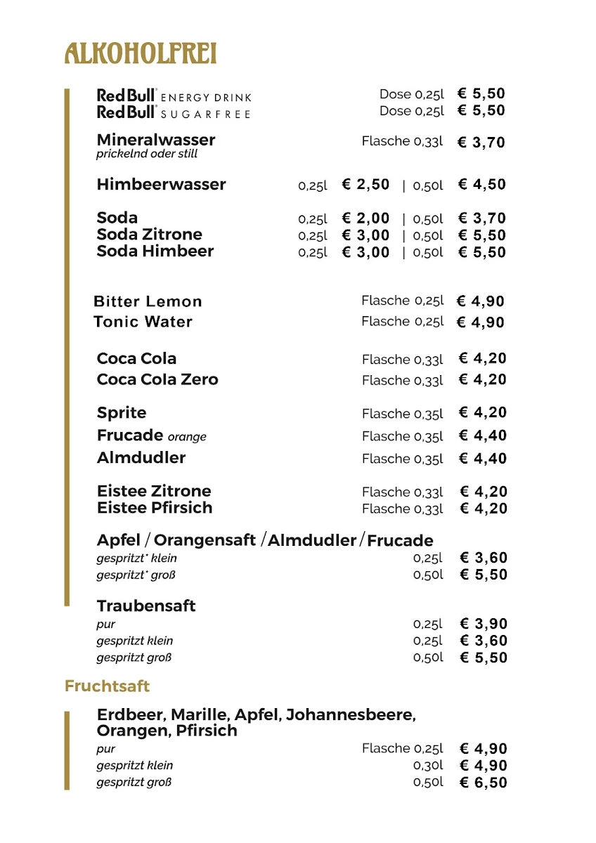 Speisekarte photo 5