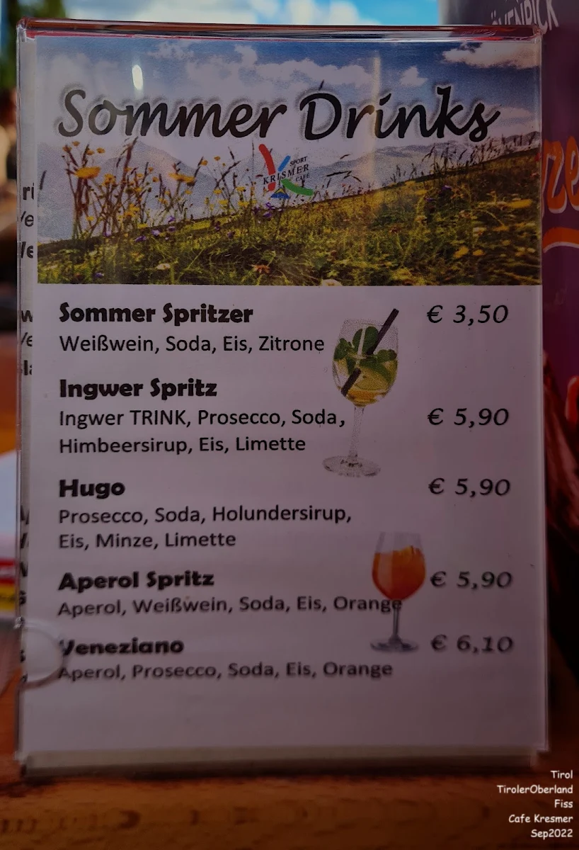 Speisekarte photo 2
