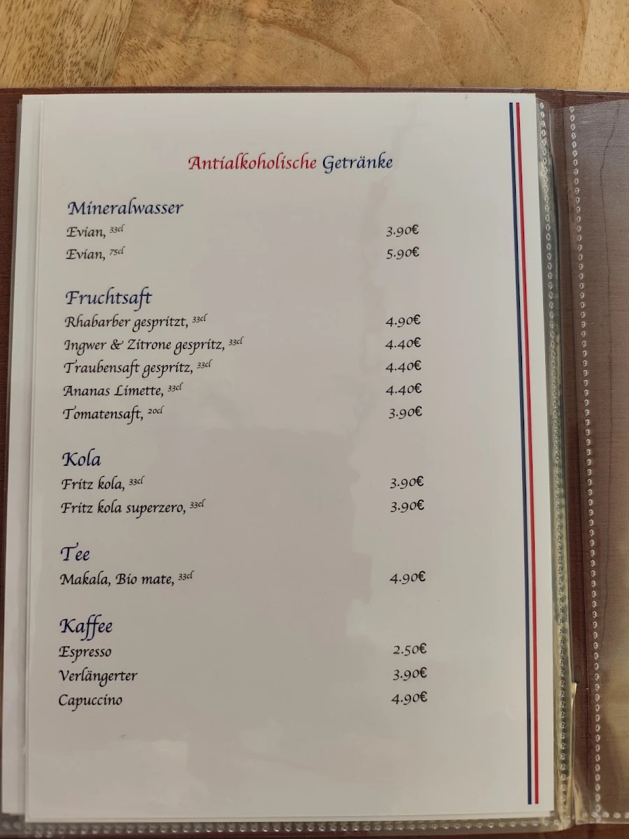 Speisekarte photo 2