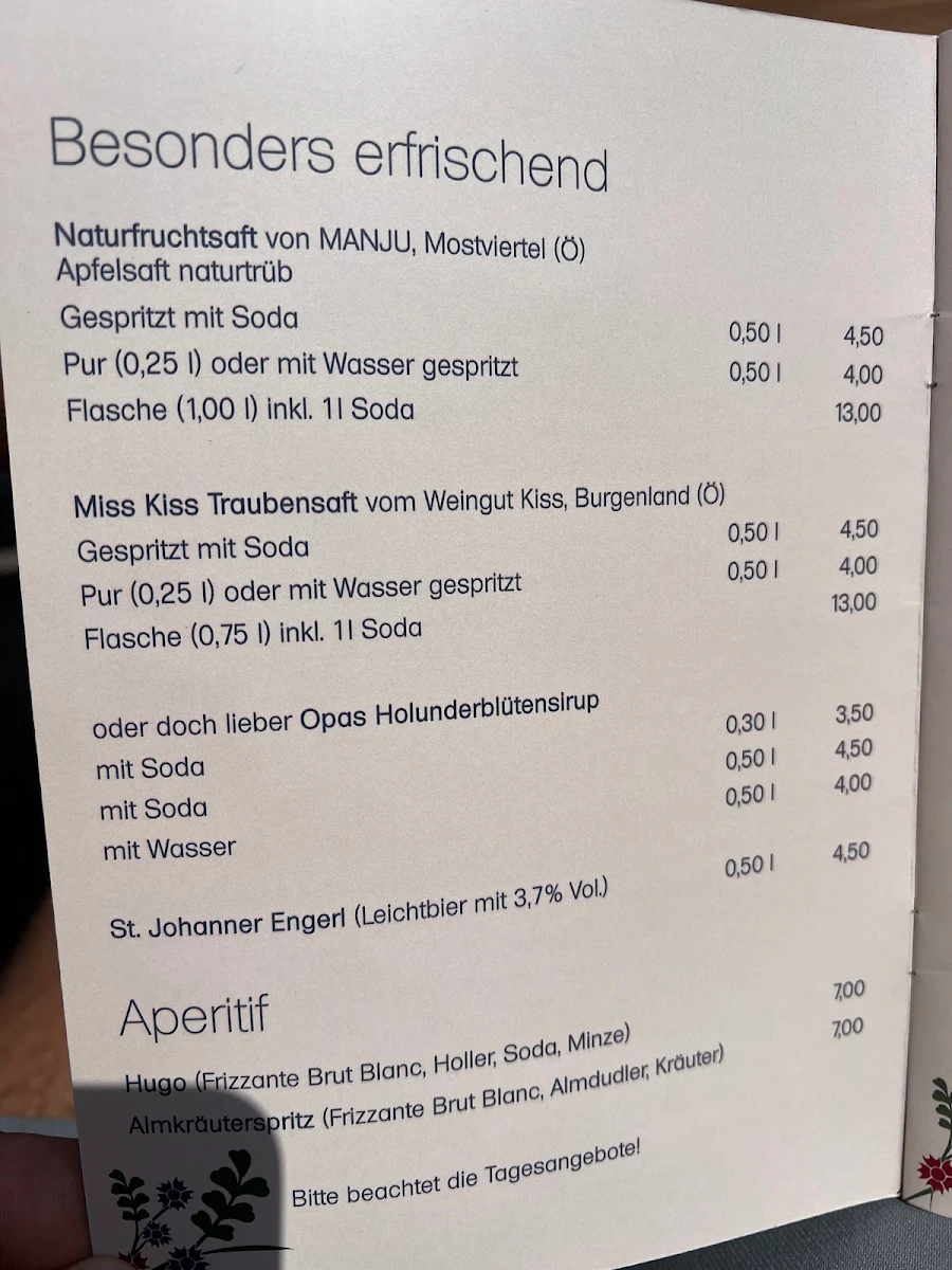 Speisekarte photo 1