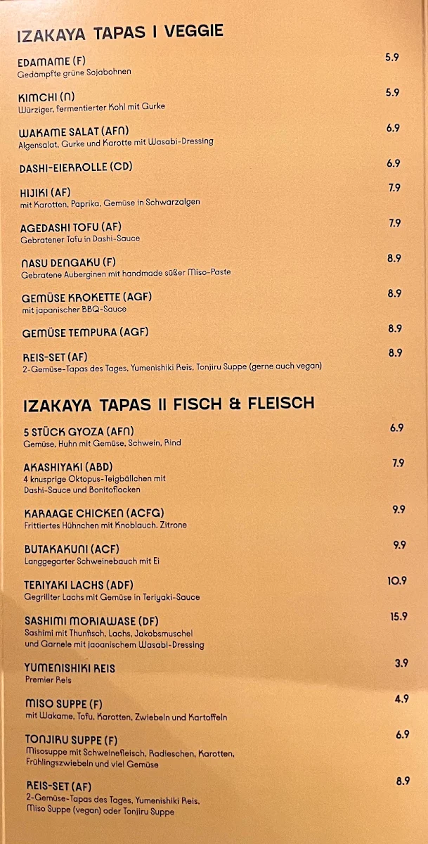 Speisekarte photo 1