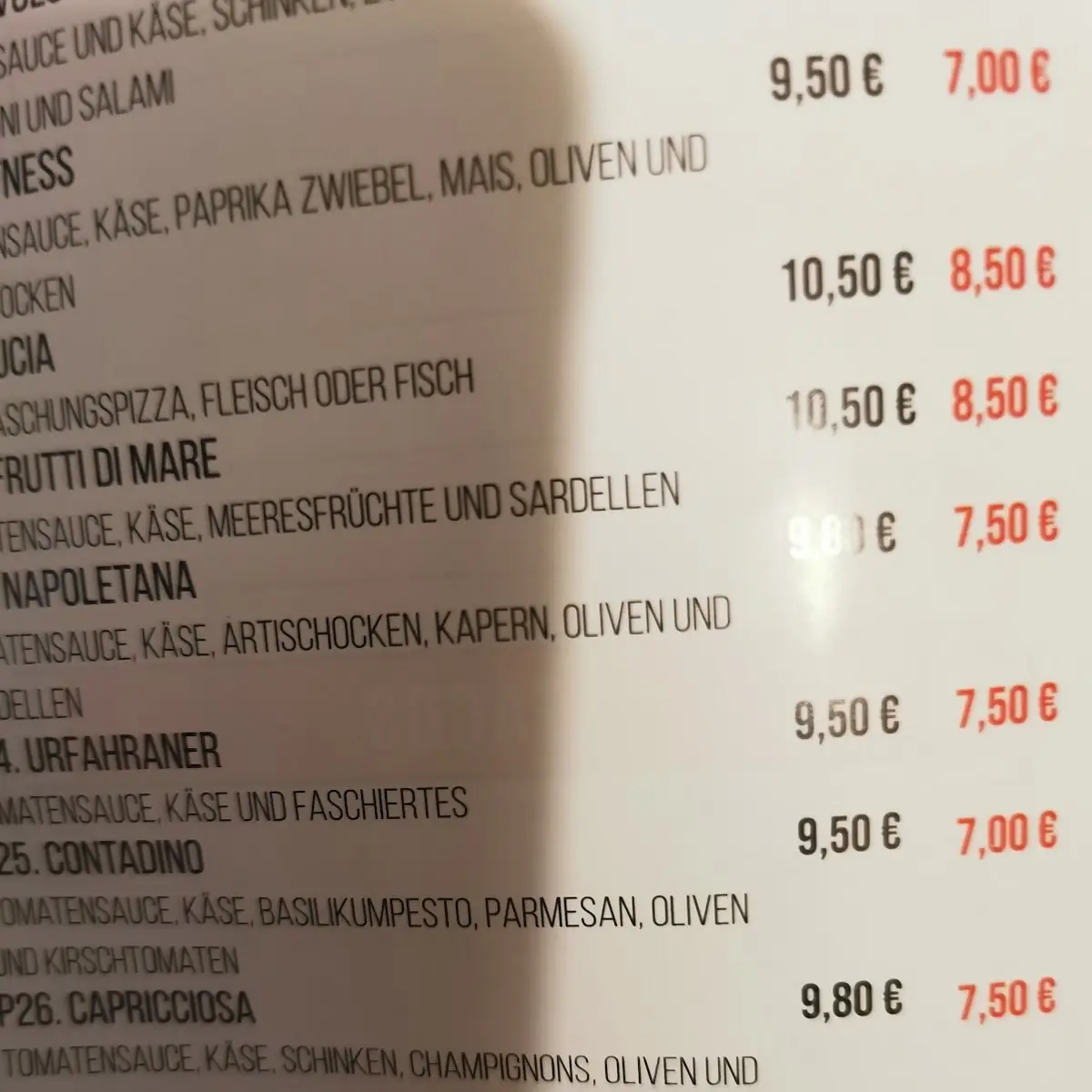 Speisekarte photo 3