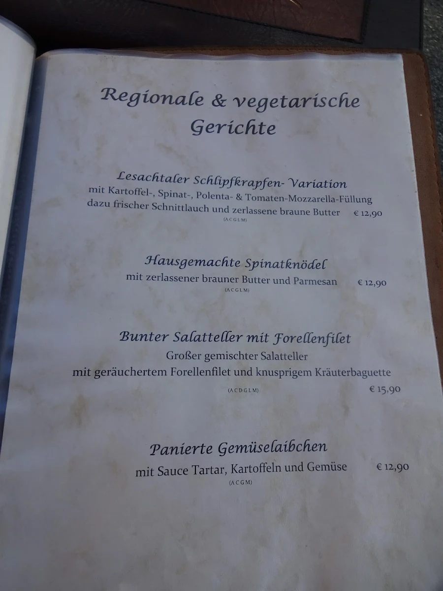 Speisekarte photo 1