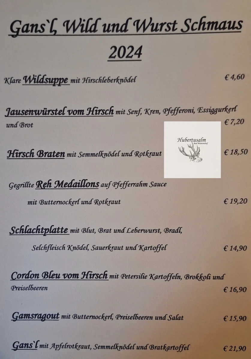 Speisekarte photo 1