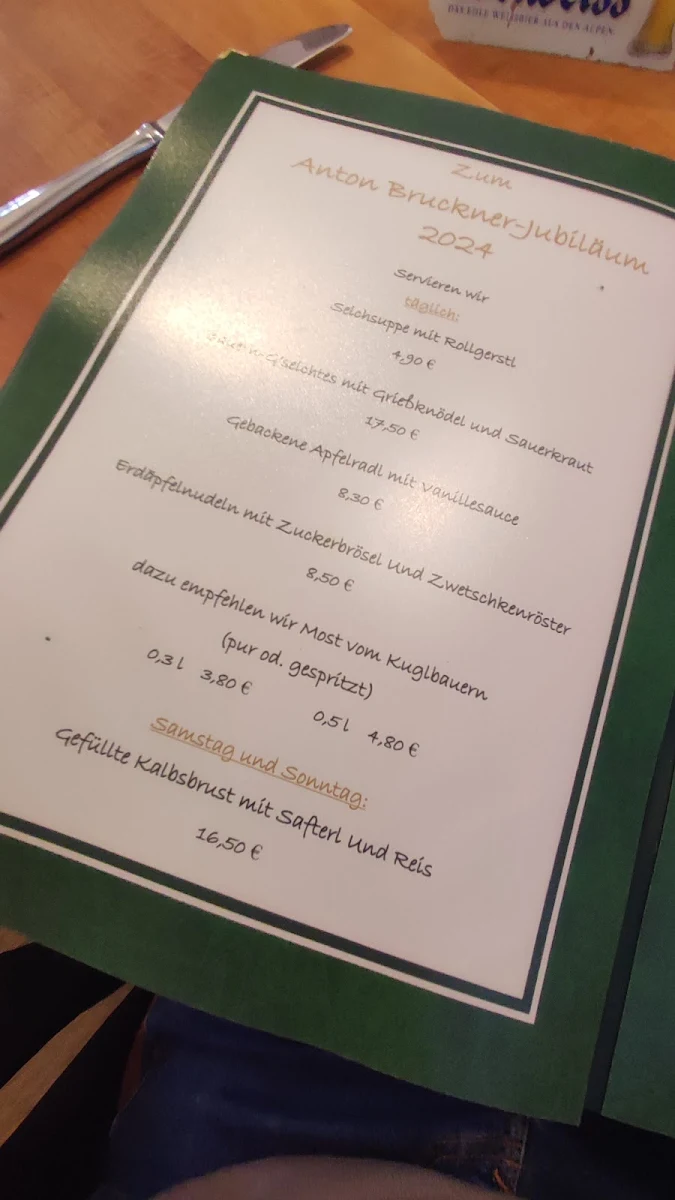 Speisekarte photo 3