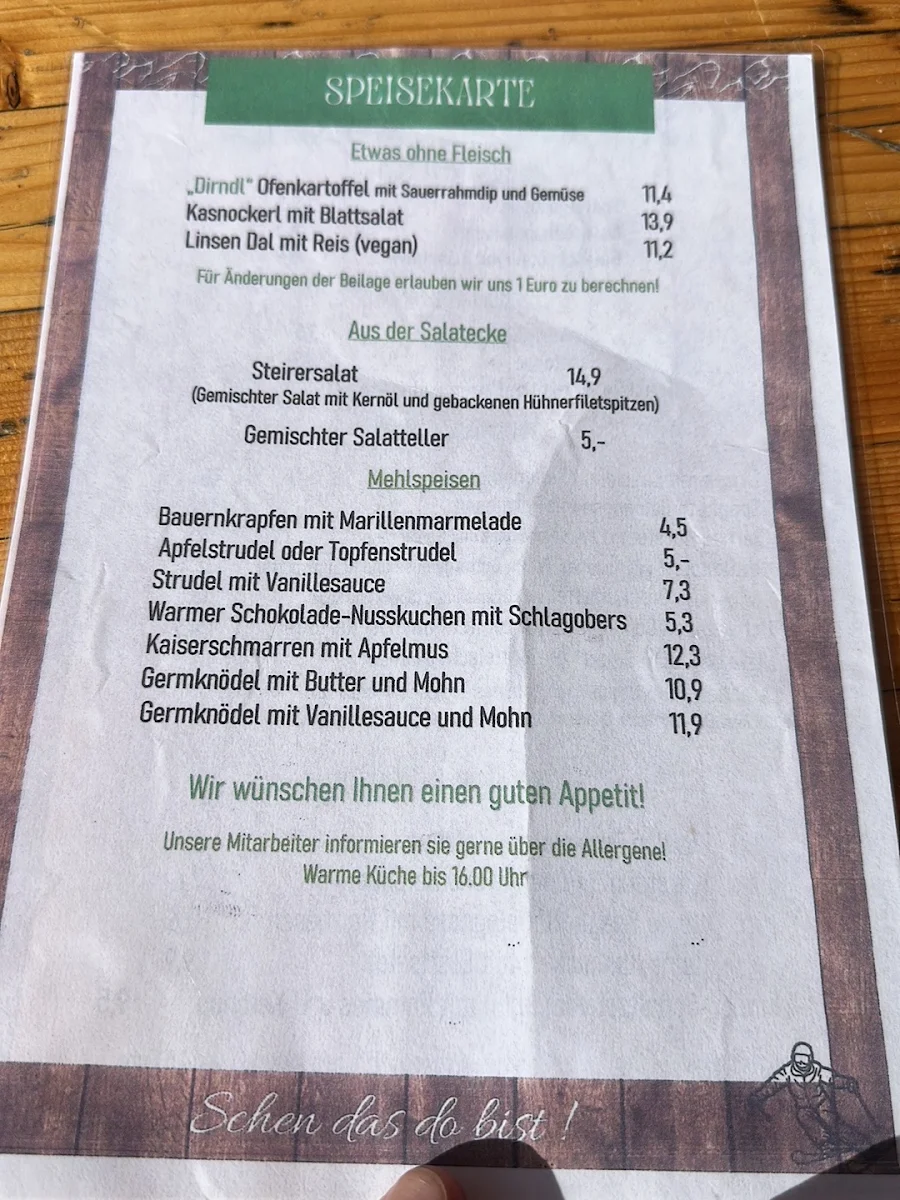 Speisekarte photo 1
