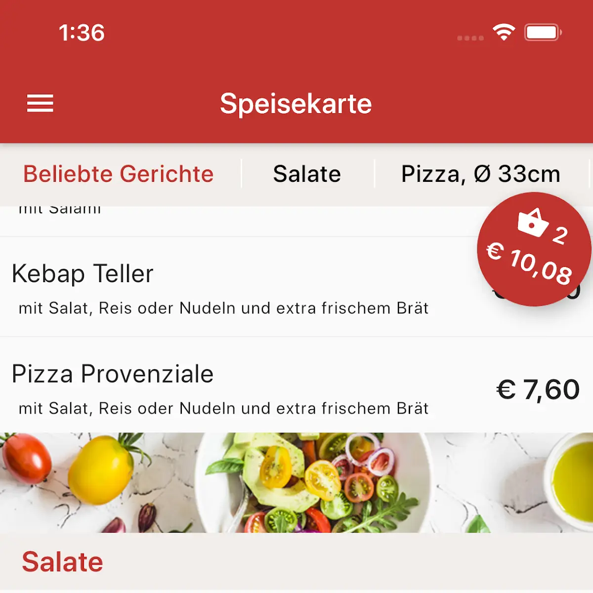 Speisekarte photo 1