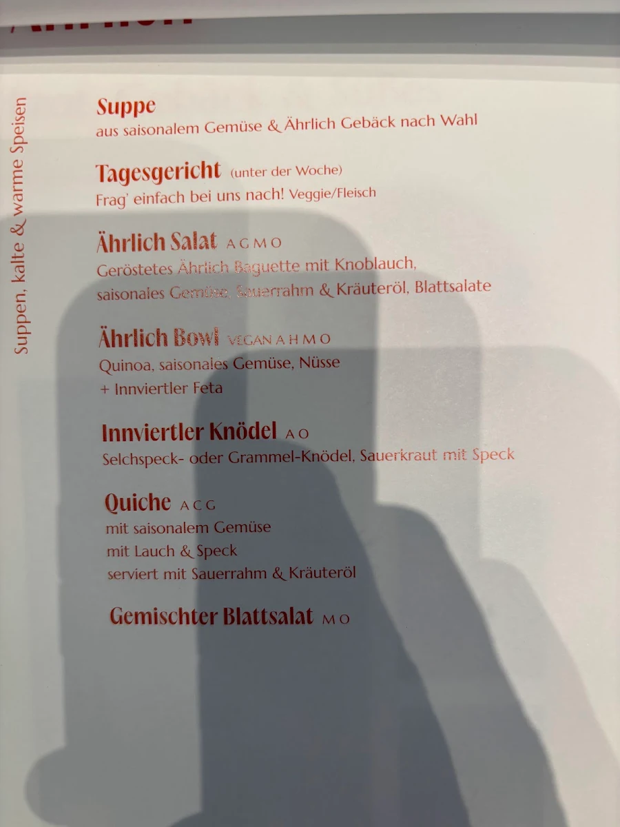 Speisekarte photo 1