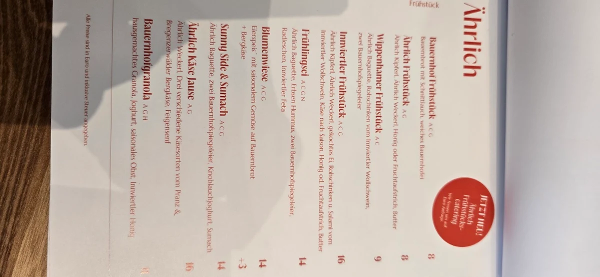Speisekarte photo 7