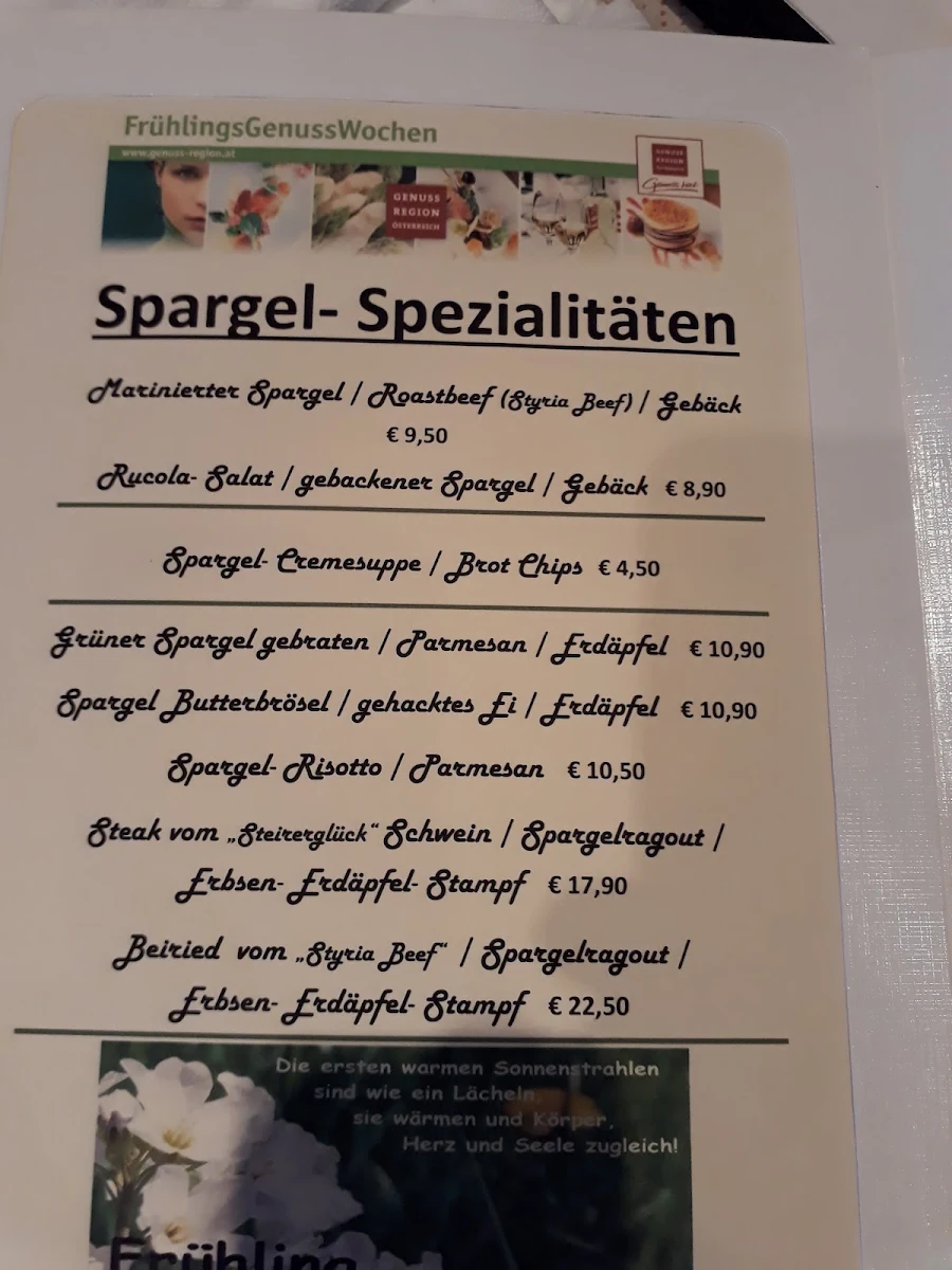 Speisekarte photo 1