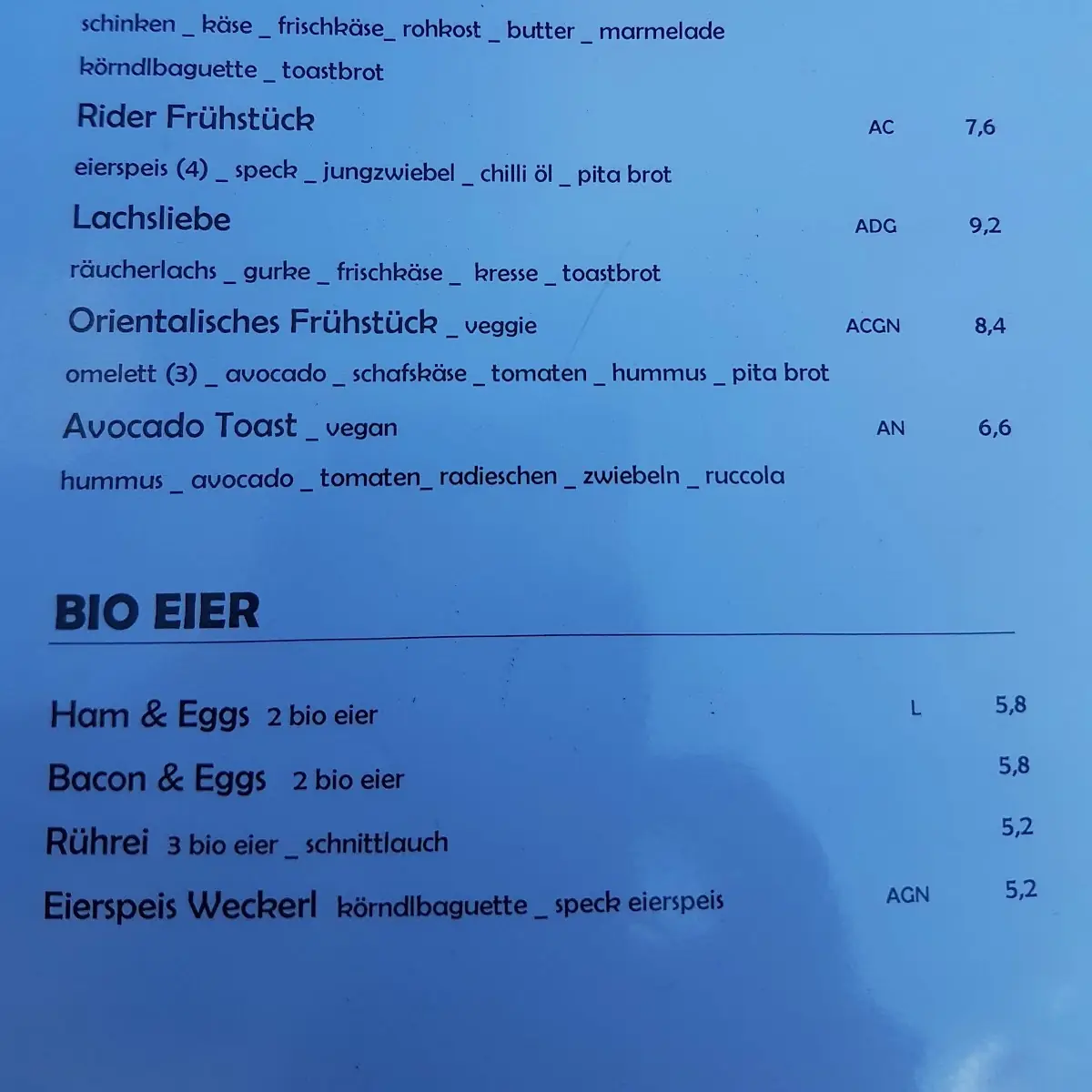 Speisekarte photo 8