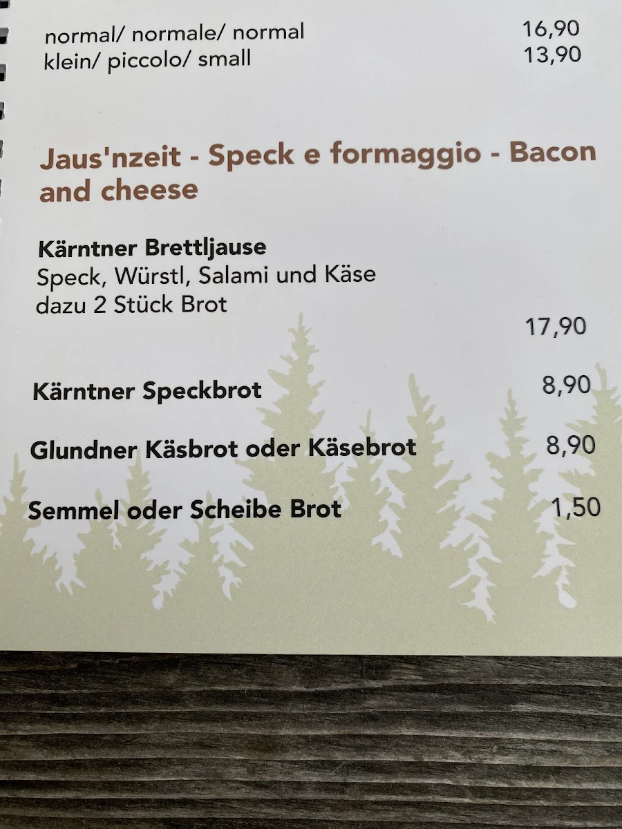 Speisekarte photo 3