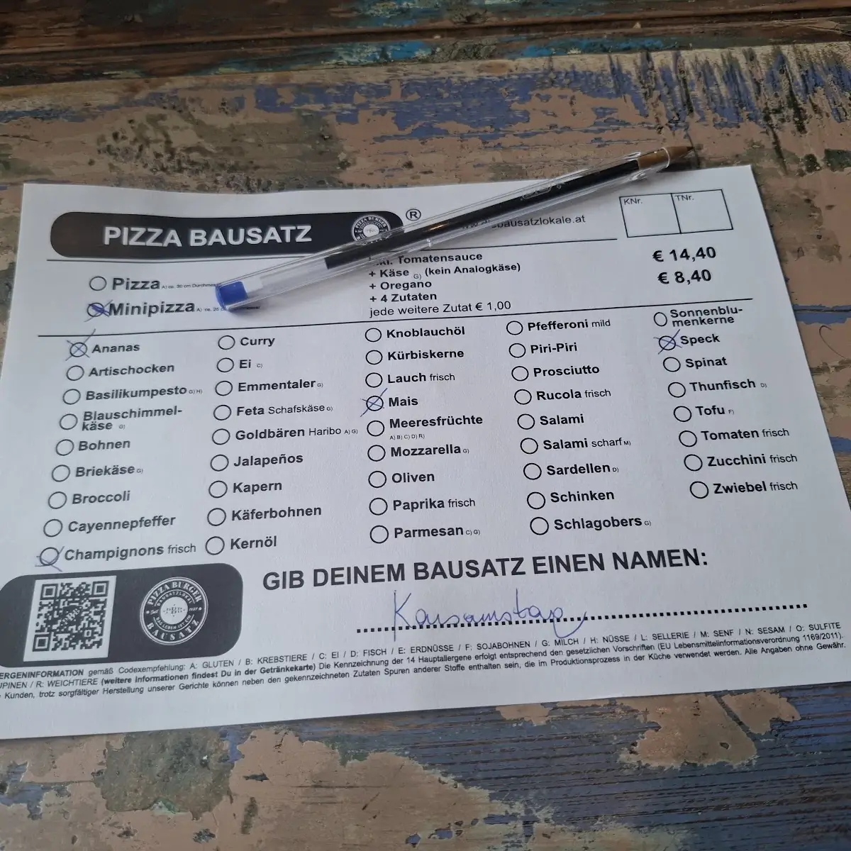 Speisekarte photo 1