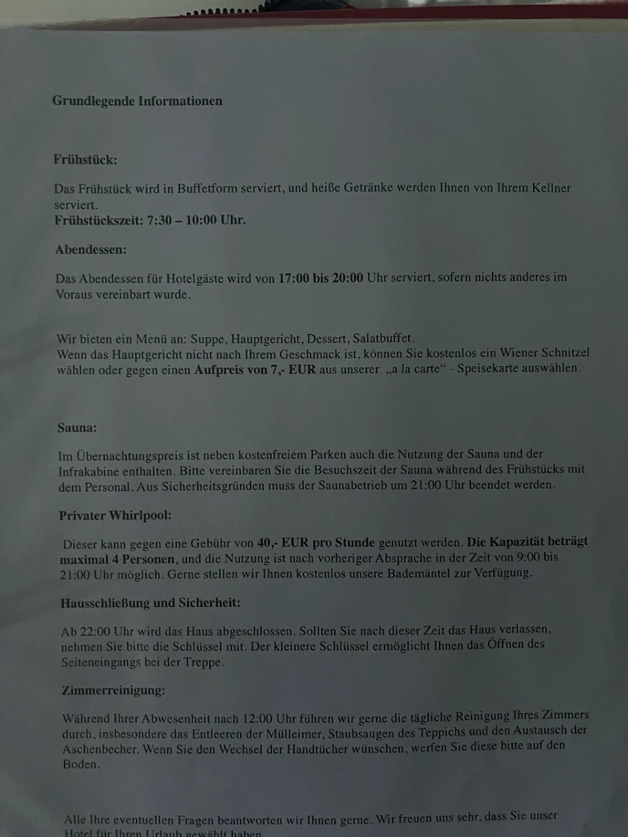 Speisekarte photo 1