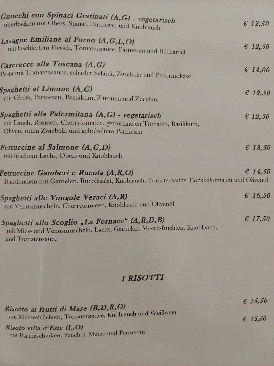 Speisekarte photo 1
