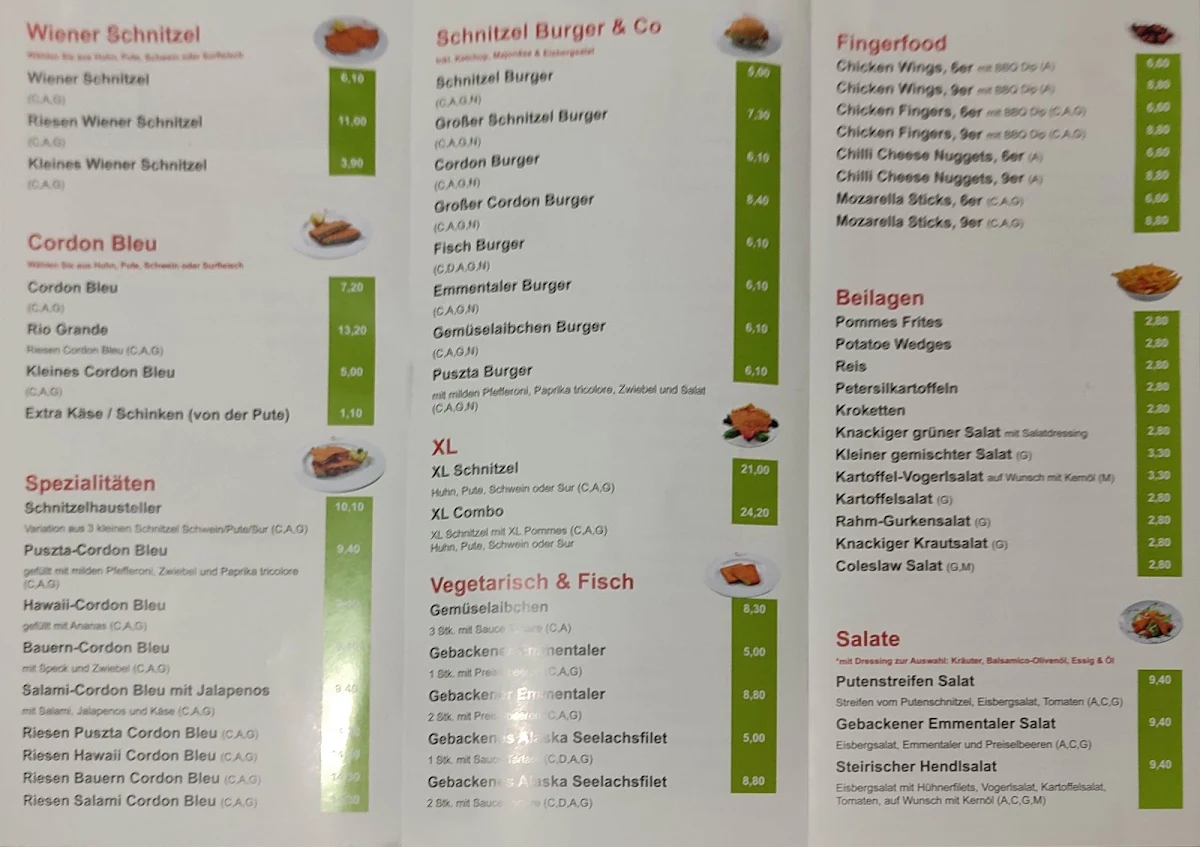 Speisekarte photo 3