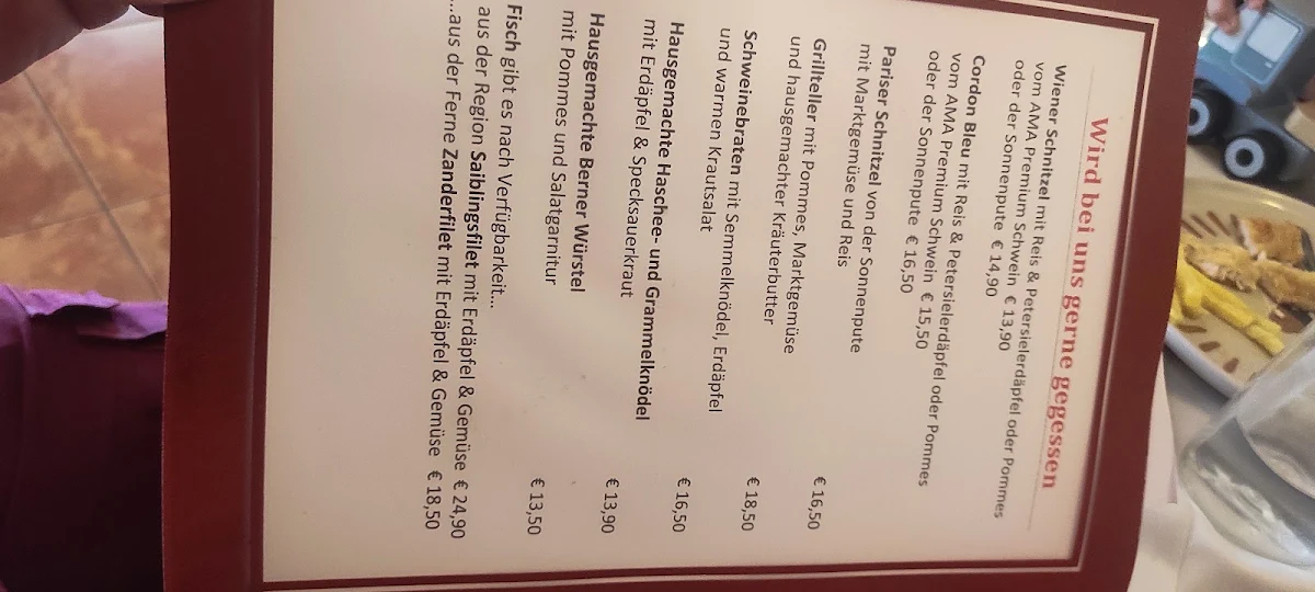 Speisekarte photo 3