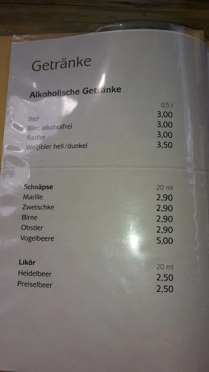 Speisekarte photo 2