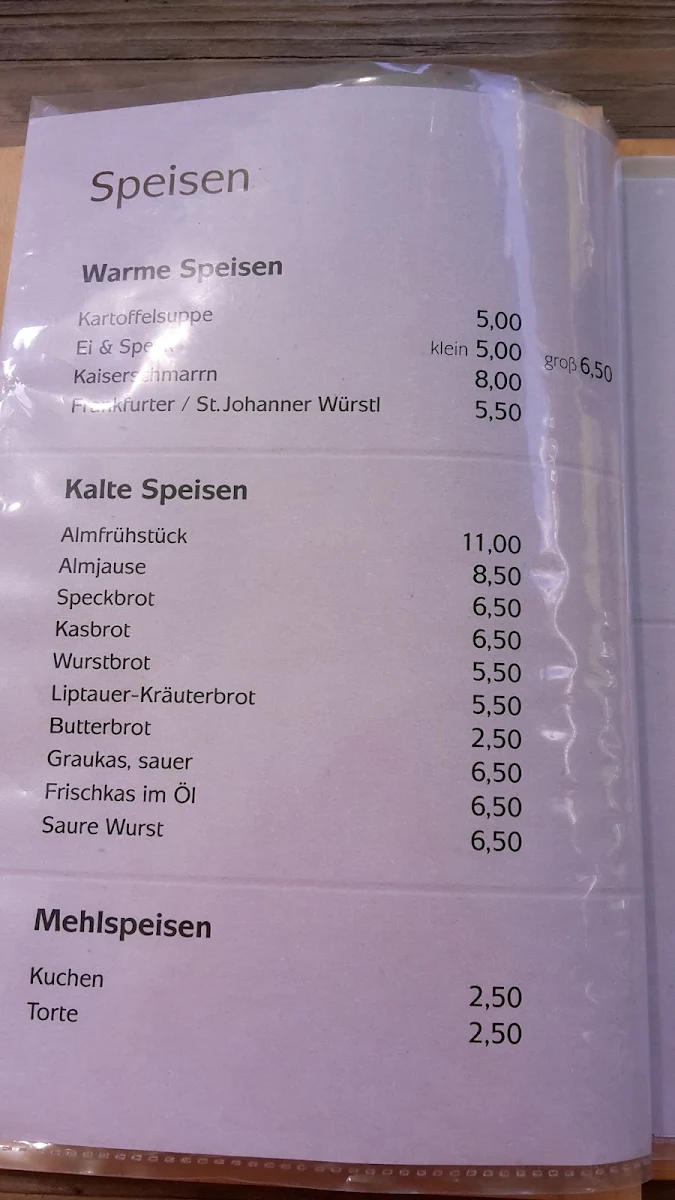 Speisekarte photo 3