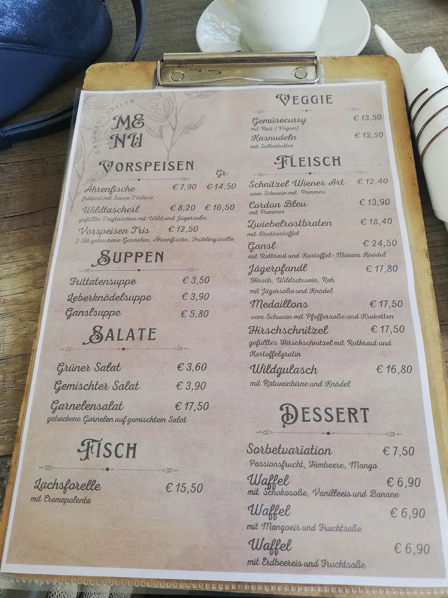 Speisekarte photo 5