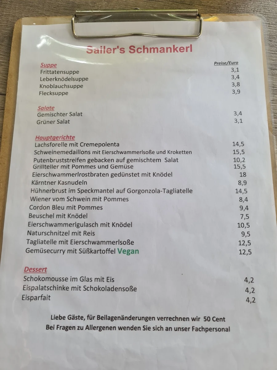Speisekarte photo 7