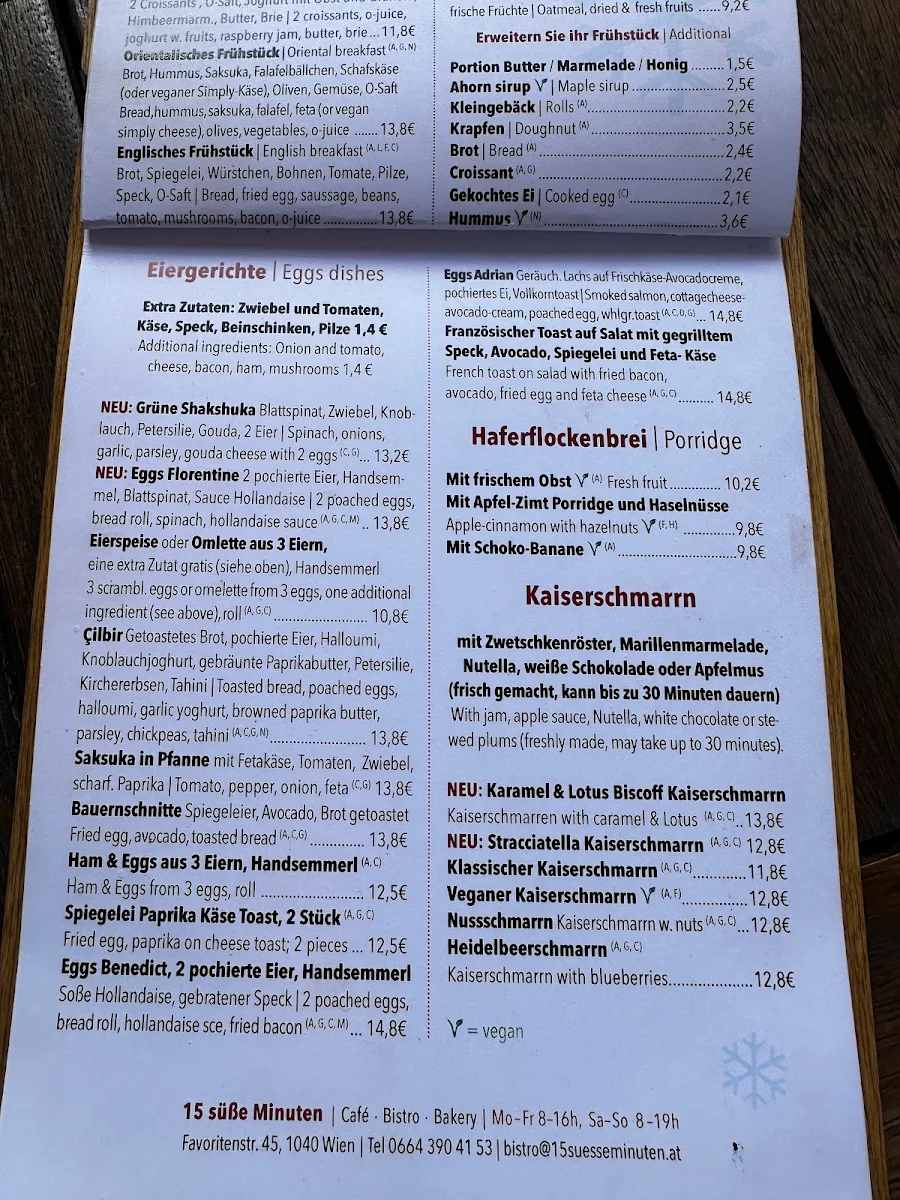 Speisekarte photo 4