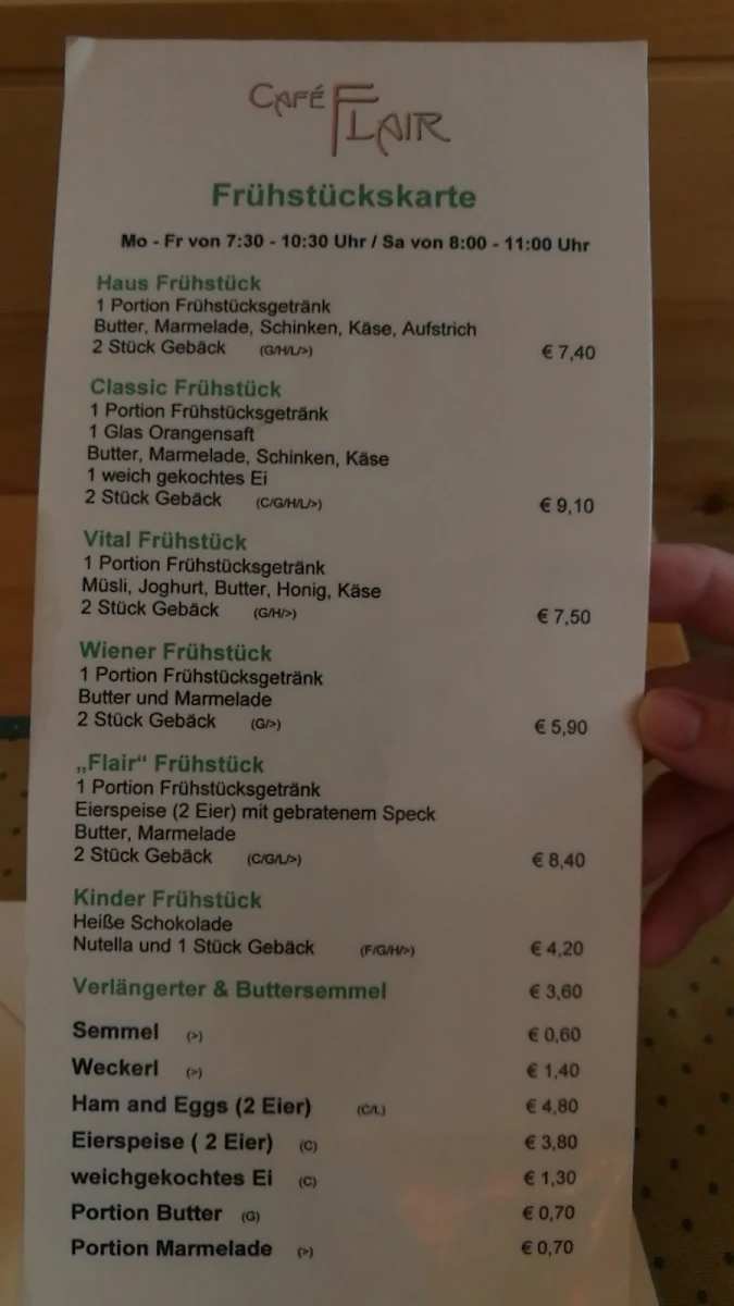 Speisekarte photo 1