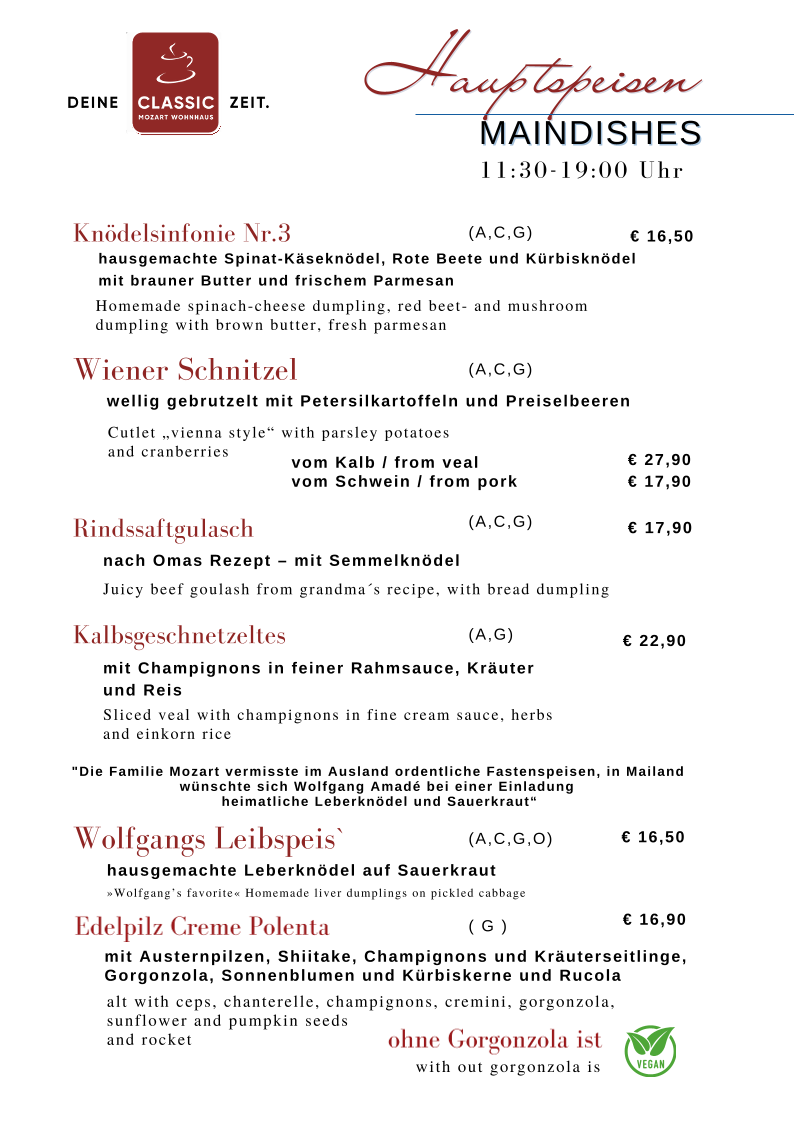 Speisekarte photo 8