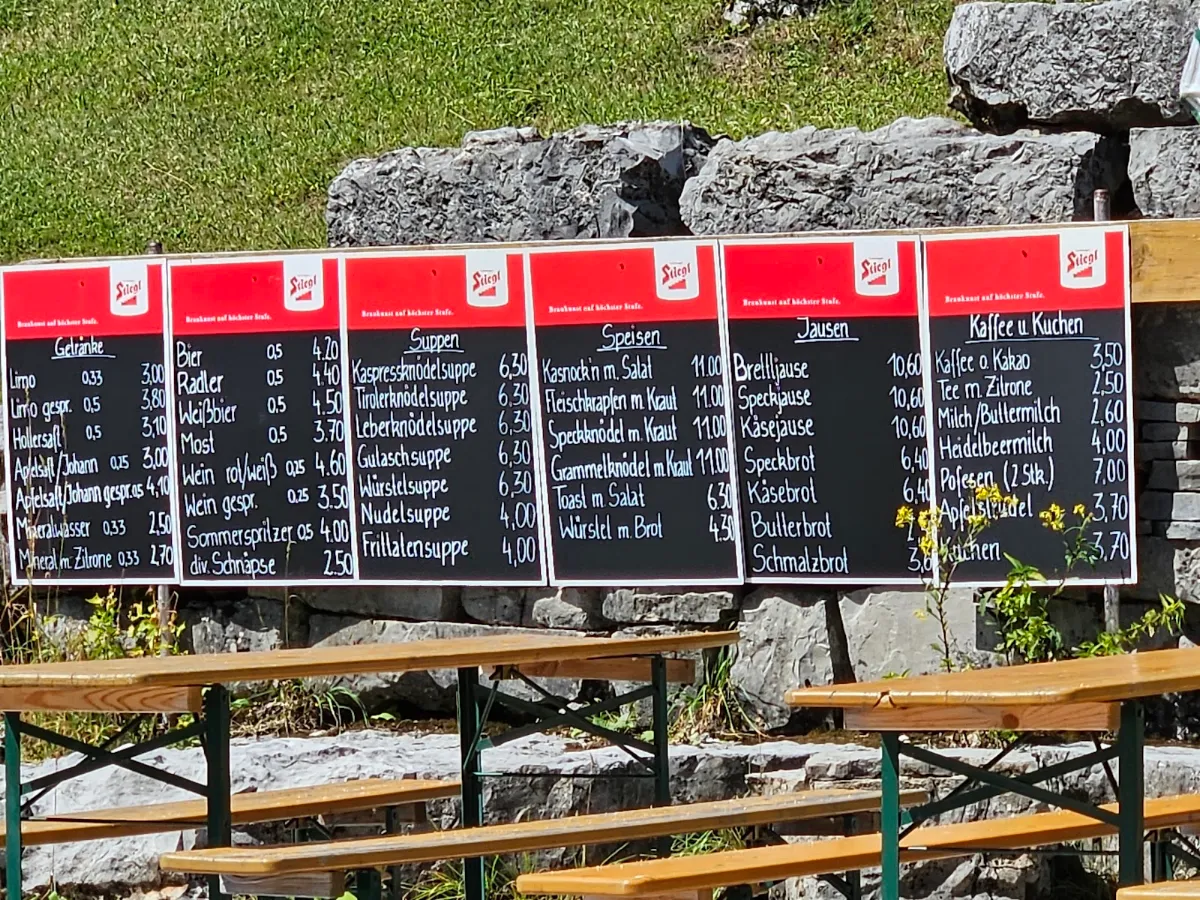 Speisekarte photo 1
