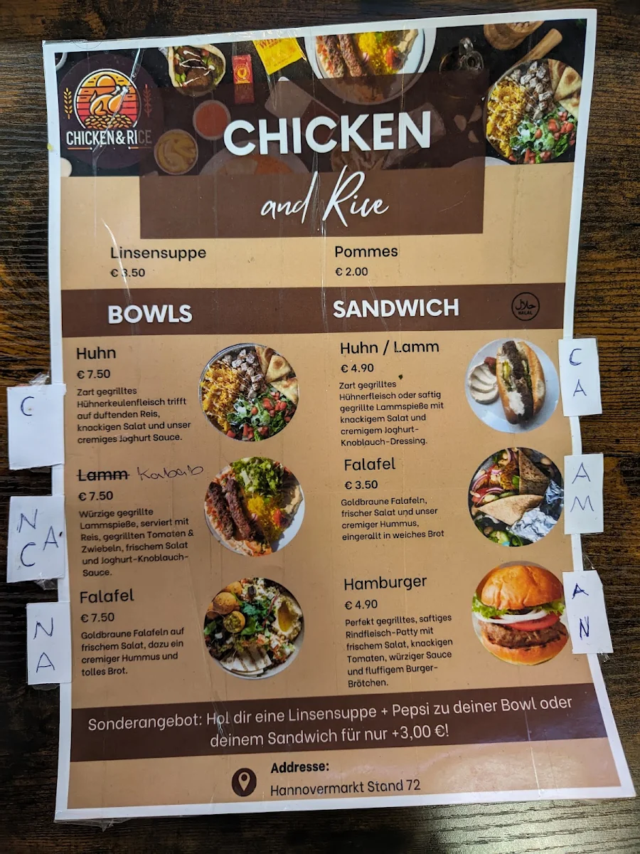 CHICKEN & RICE Titelbild