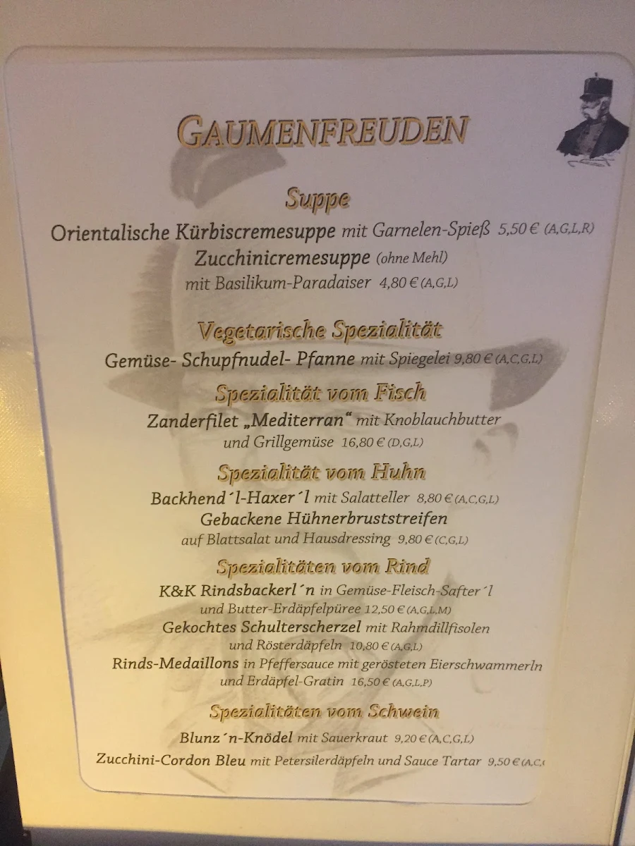 Speisekarte photo 1