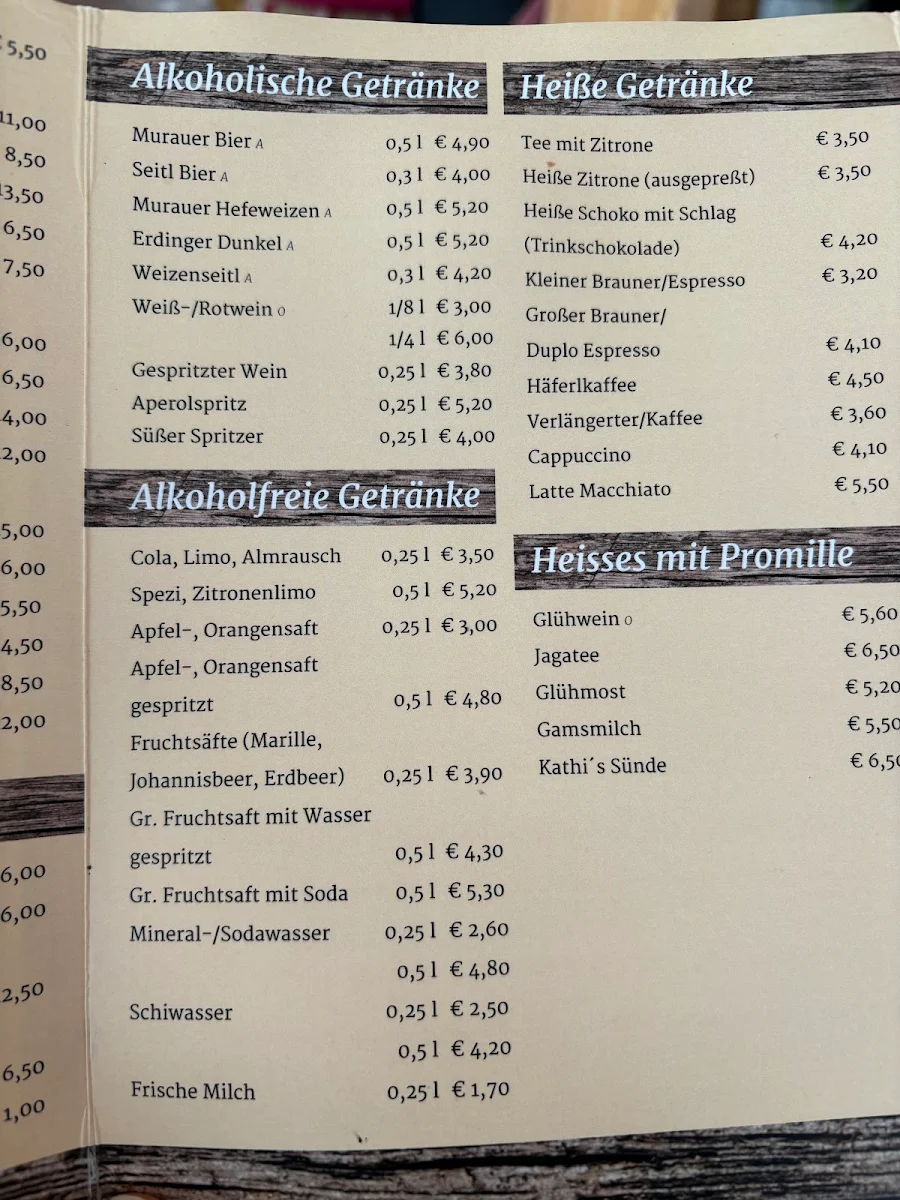 Speisekarte photo 3