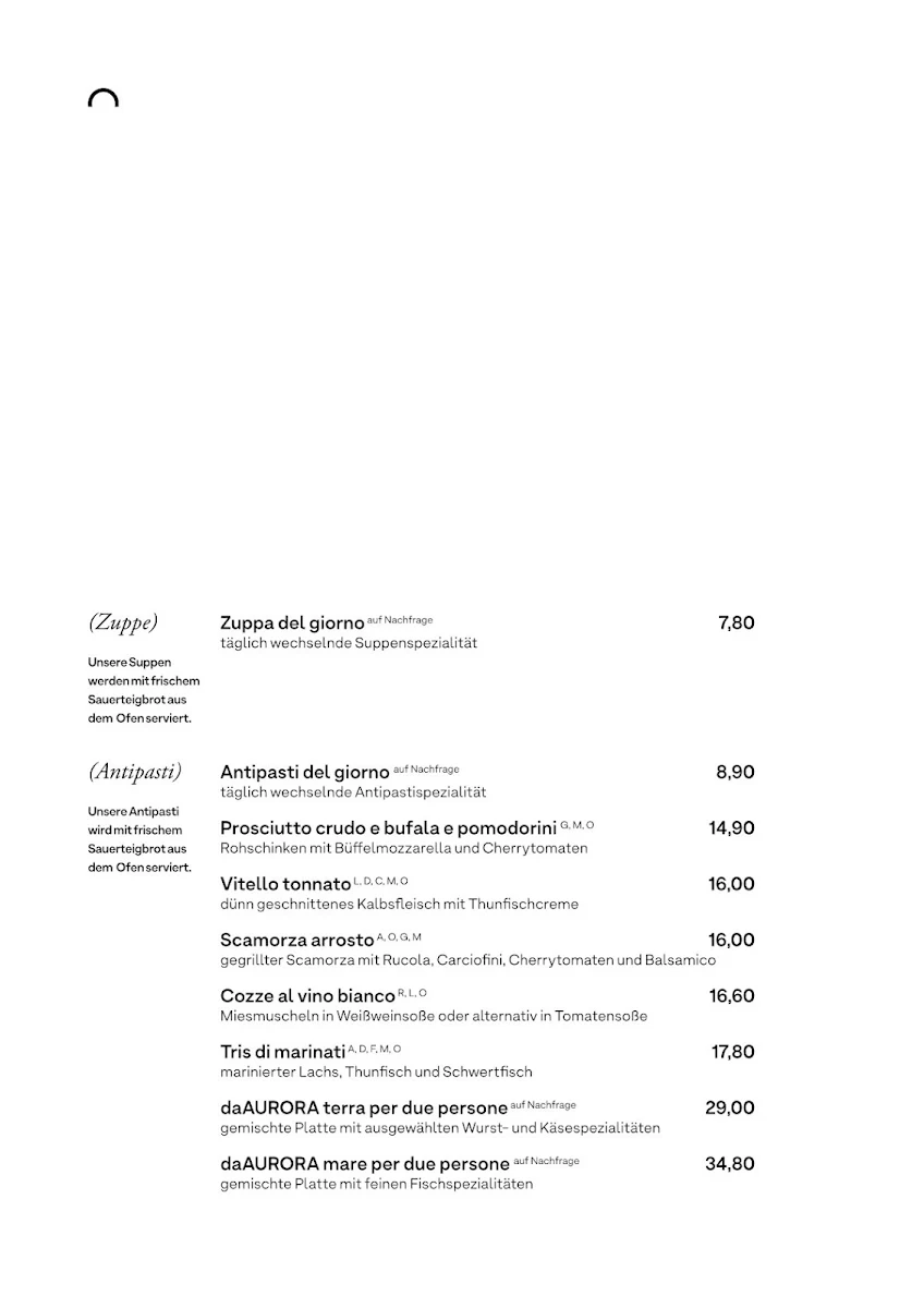 Speisekarte photo 5