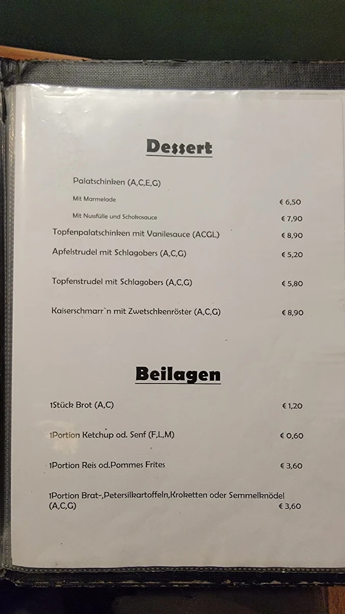 Speisekarte photo 6