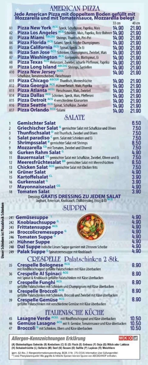 Speisekarte photo 2