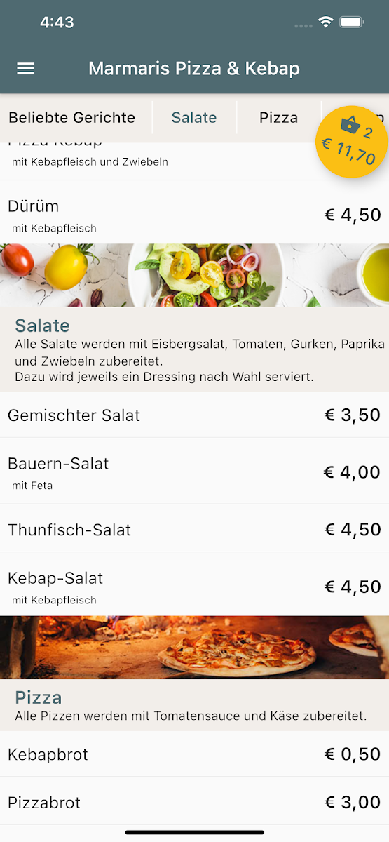 Speisekarte photo 1