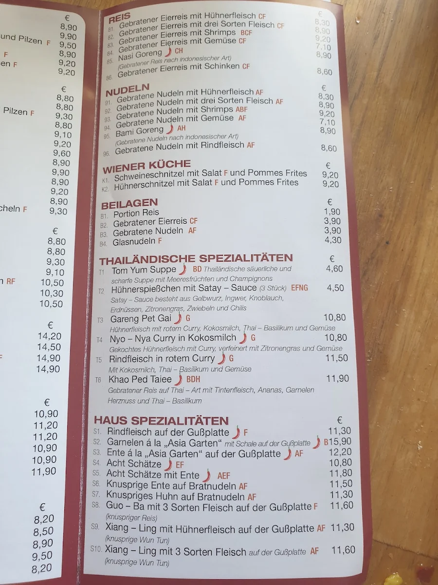 Speisekarte photo 3