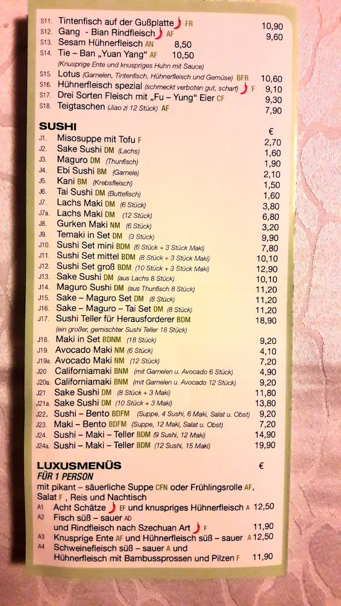Speisekarte photo 5