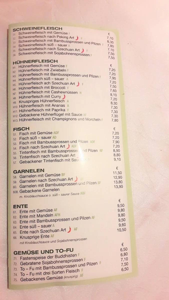 Speisekarte photo 6