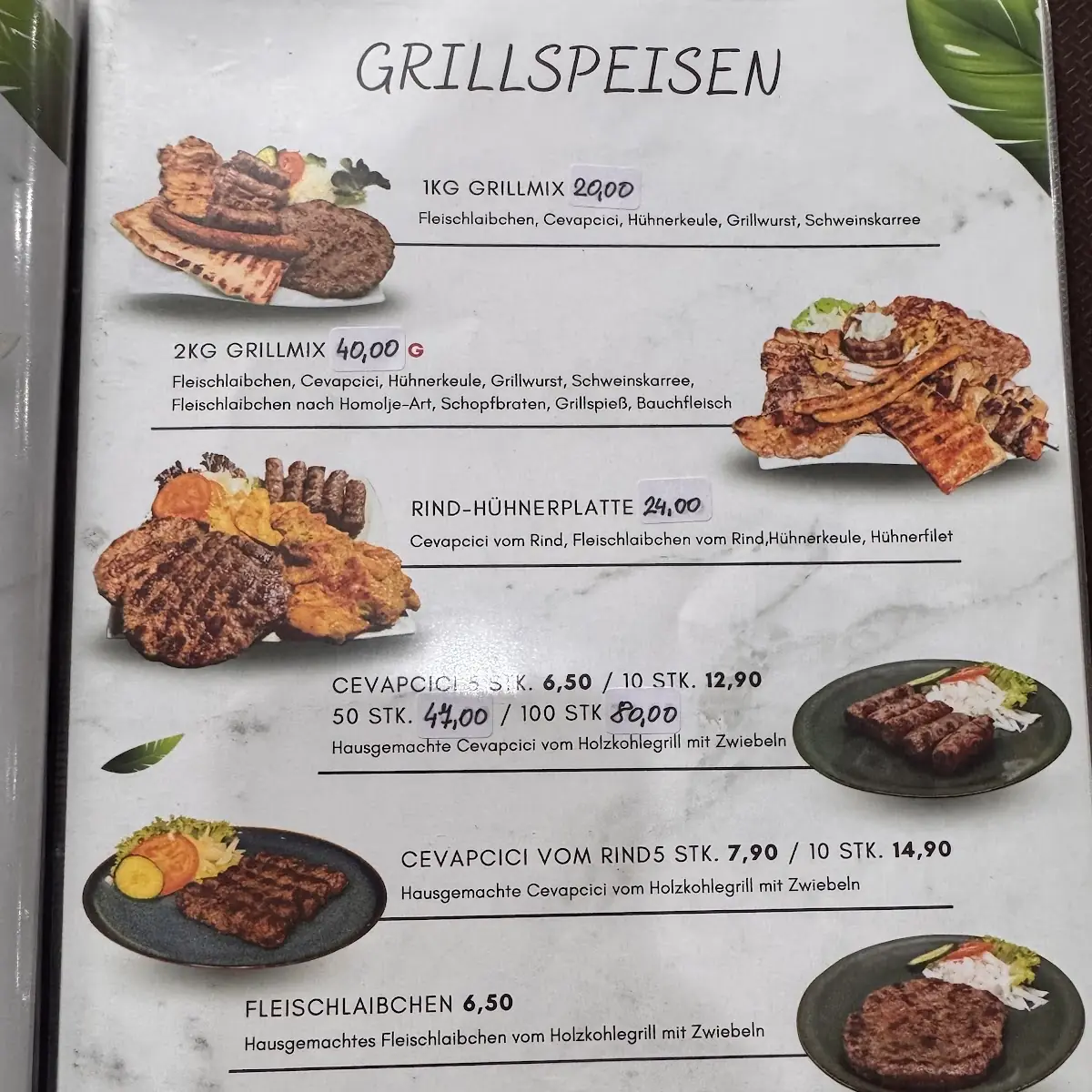 Speisekarte photo 1