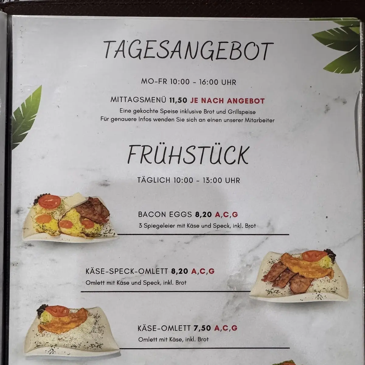 Speisekarte photo 4
